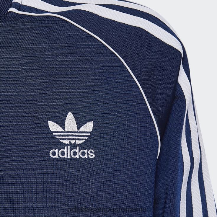 adidas campus romania adicolor sst track top night indigo copii indigo de noapte J266N218344