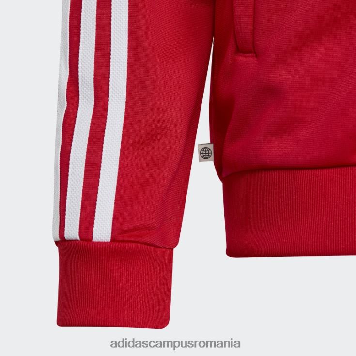 adidas campus romania adicolor sst track top scarlet copii stacojiu J266N218416