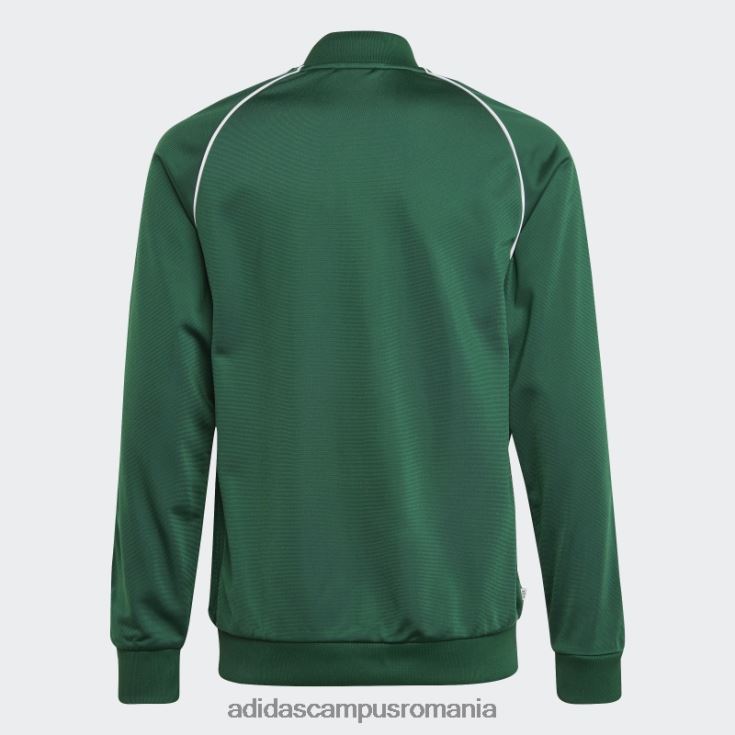 adidas campus romania adicolor sst track top verde inchis copii verde inchis J266N219039