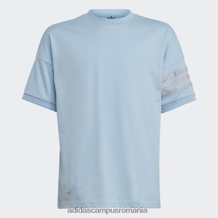 adidas campus romania adicolor tee sky copii cer J266N211756