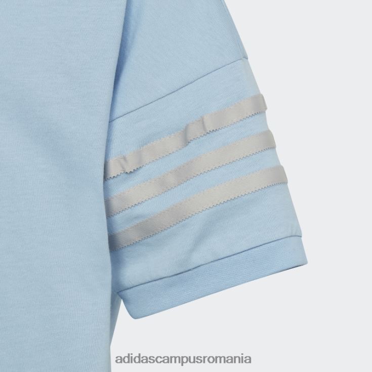 adidas campus romania adicolor tee sky copii cer J266N211756