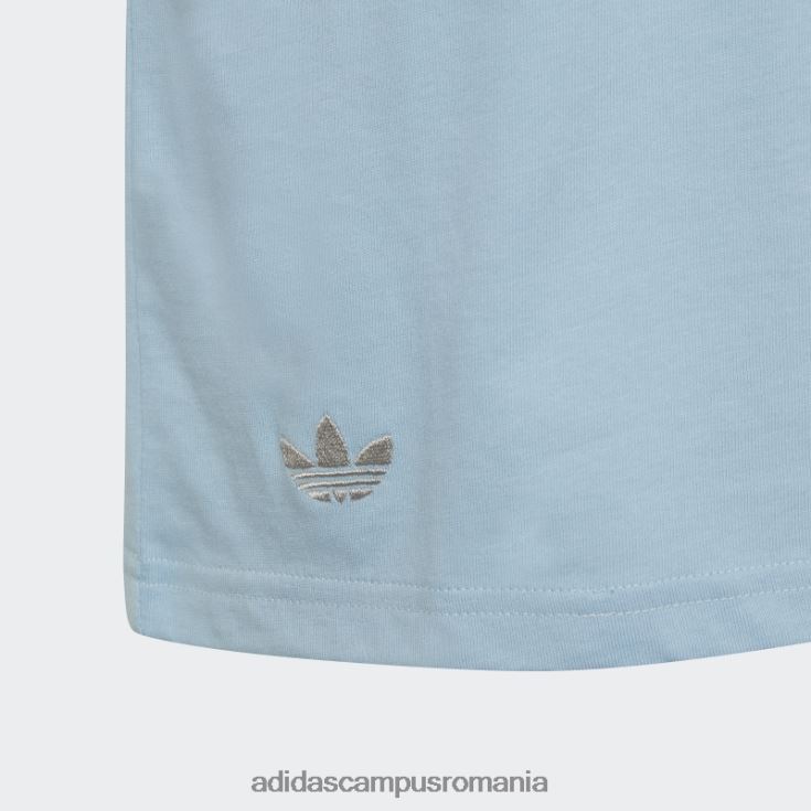 adidas campus romania adicolor tee sky copii cer J266N211756