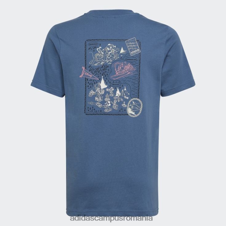 adidas campus romania alterarea modului de tricou albastru de Mickey și prieteni copii albastru alterat J266N23413