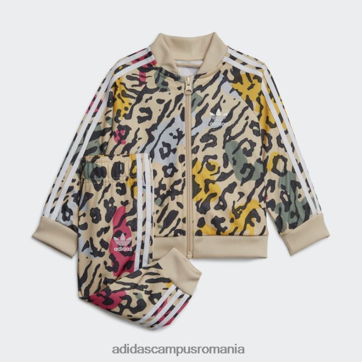 adidas campus romania animal print sst set multicolor fashion copii nisip/multicolor J266N218303