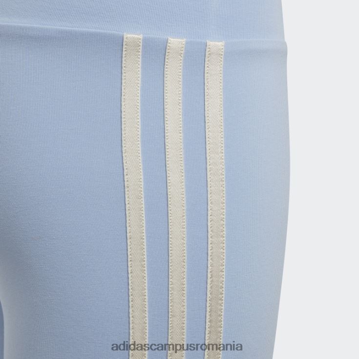 adidas campus romania colanți adidas cu talie înaltă cu imprimeu grafic albastru copii zori albastre J266N23459