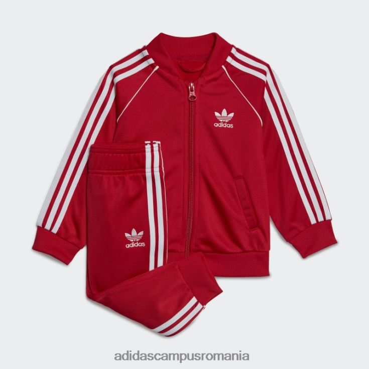 adidas campus romania costum de trening scarlet adicolor sst adidas copii stacojiu J266N211637