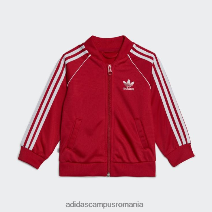 adidas campus romania costum de trening scarlet adicolor sst adidas copii stacojiu J266N211637