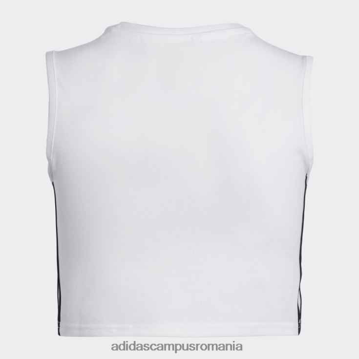 adidas campus romania crop crop alb adicolor adidas copii alb J266N218615