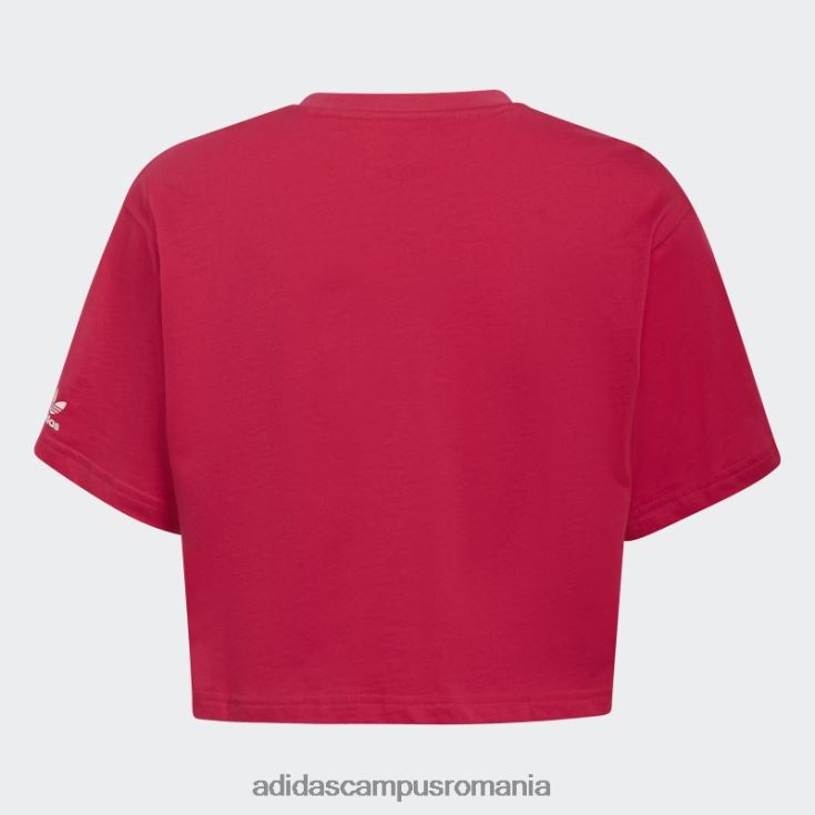 adidas campus romania crop top adicolor roz îndrăzneț copii roz indraznet J266N219235