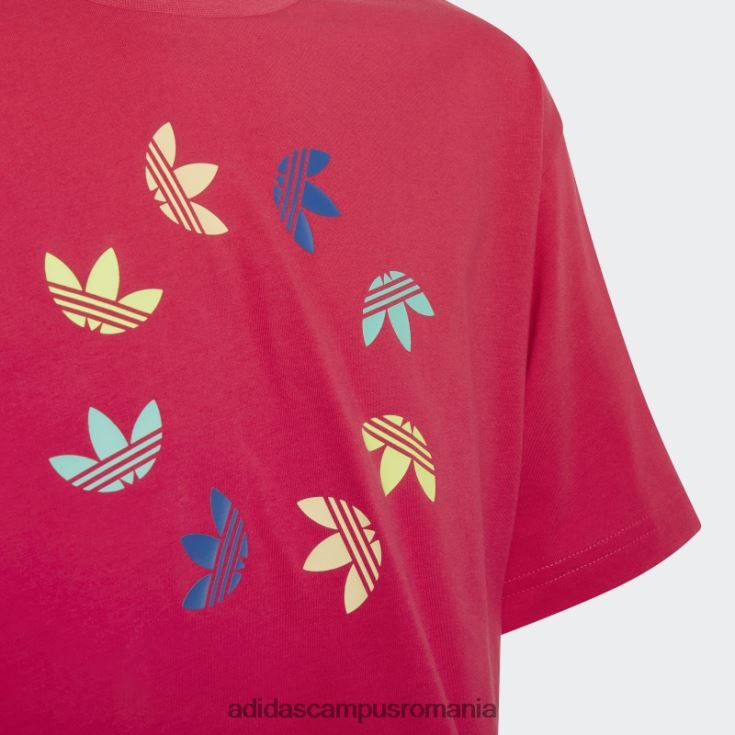 adidas campus romania crop top adicolor roz îndrăzneț copii roz indraznet J266N219235