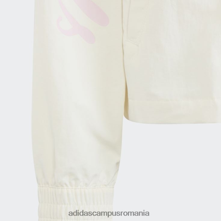 adidas campus romania geacă țesătă cu imprimeu grafic alb copii alb J266N211599