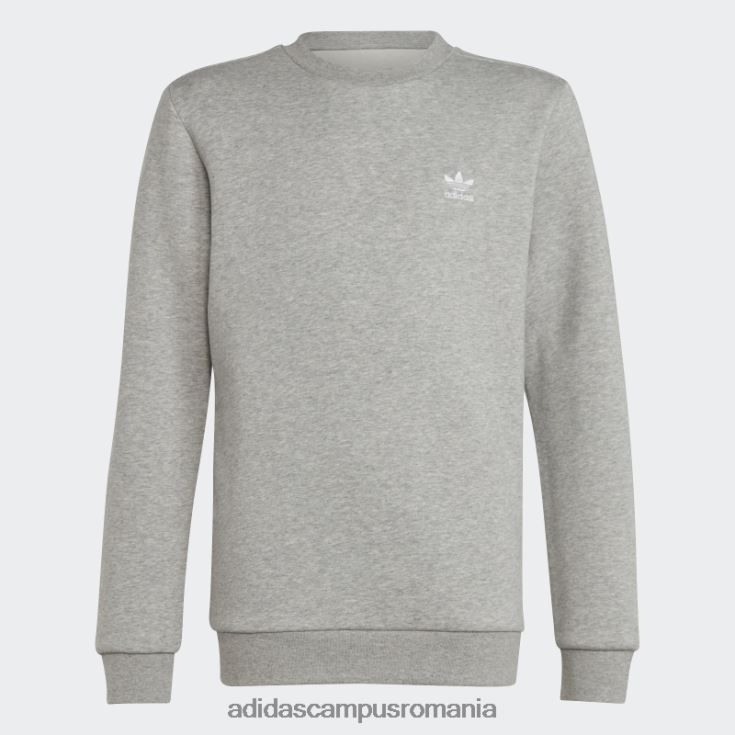 adidas campus romania hanorac adicolor crew gri mediu adidas copii gri mediu J266N218438