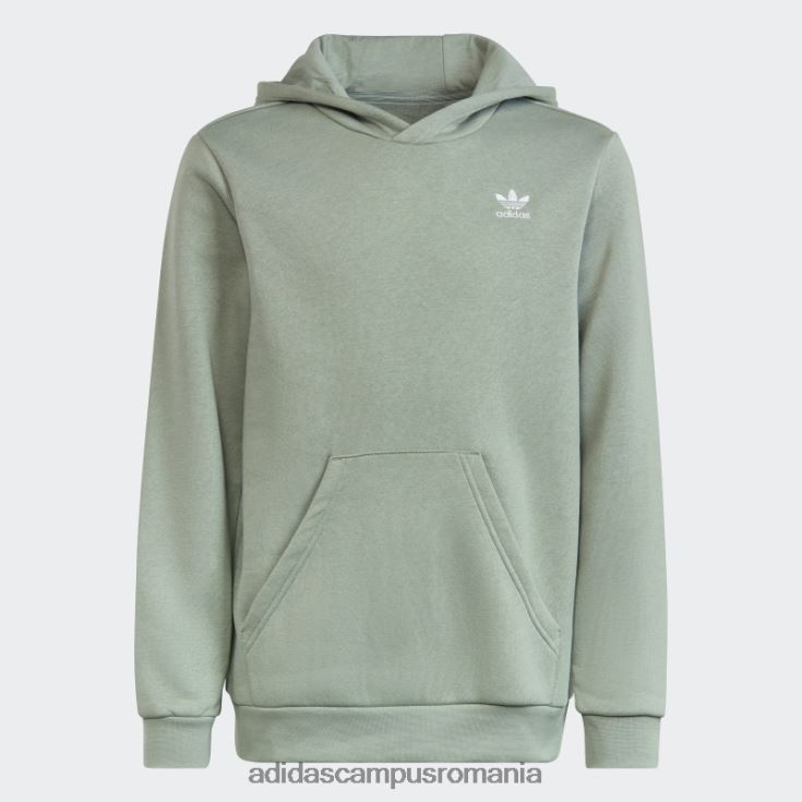adidas campus romania hanorac adicolor verde argintiu copii verde argintiu J266N218287