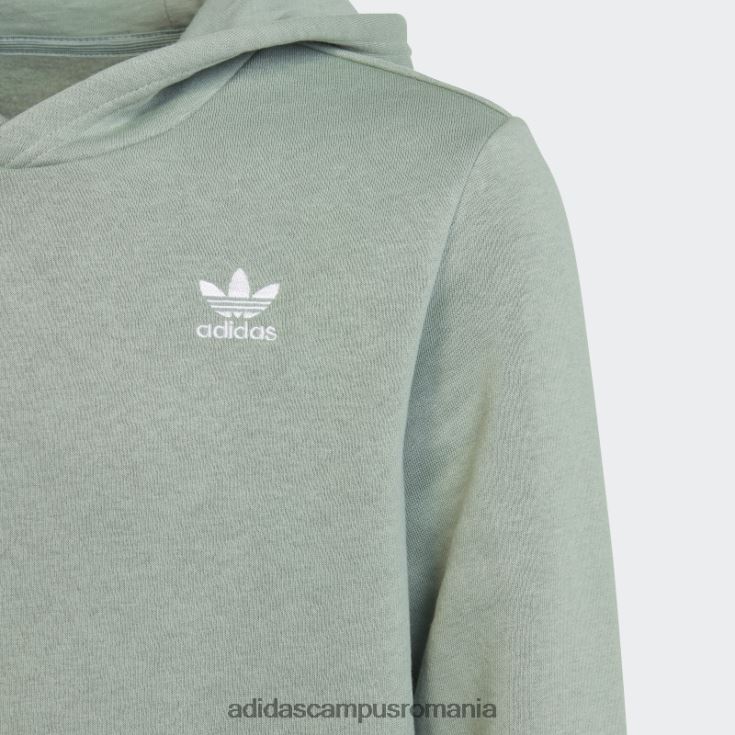 adidas campus romania hanorac adicolor verde argintiu copii verde argintiu J266N218287