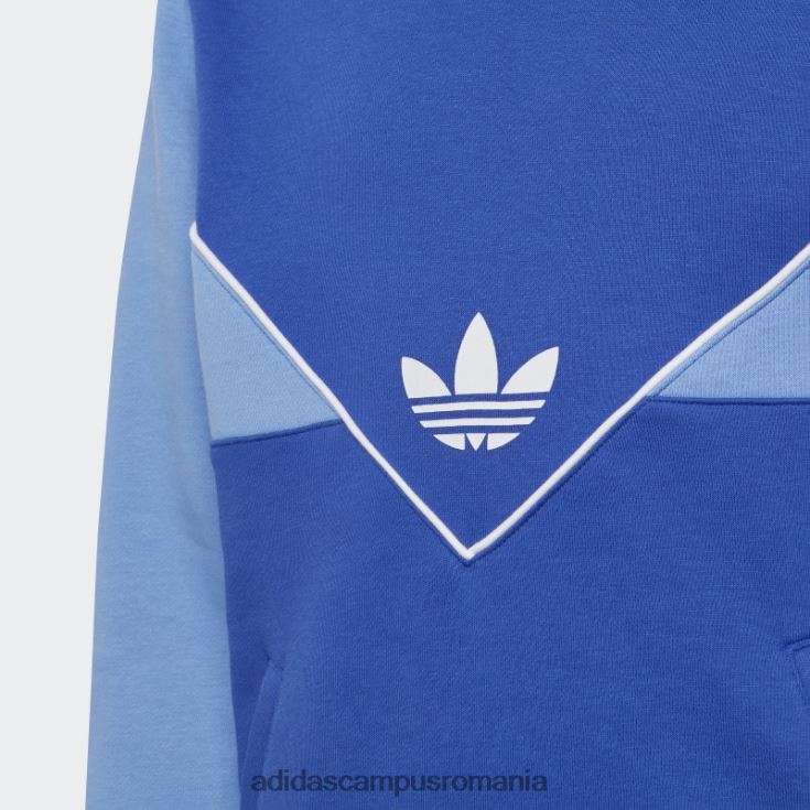 adidas campus romania hanorac albastru adicolor copii albastru J266N211812