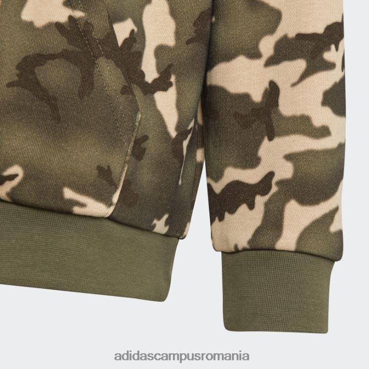 adidas campus romania hanorac camo bej copii bej/multicolor J266N218394