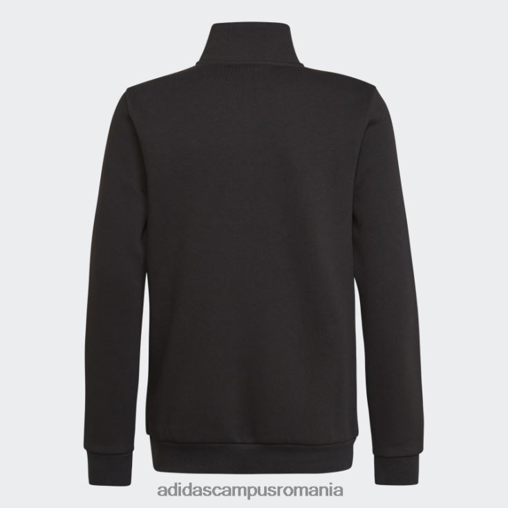 adidas campus romania hanorac negru adicolor cu jumătate de fermoar adidas copii negru J266N218525