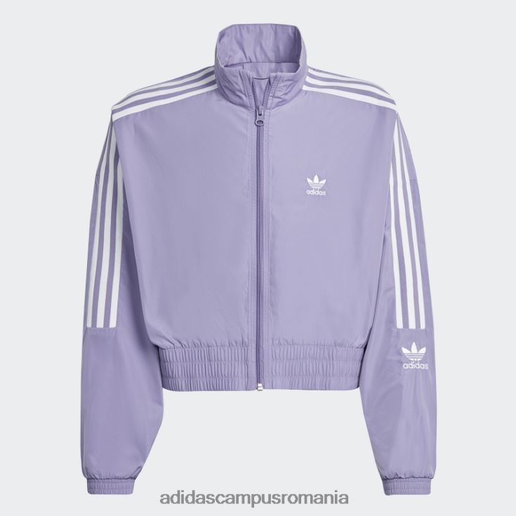 adidas campus romania jachetă adicolor crop liliac copii liliac J266N212073