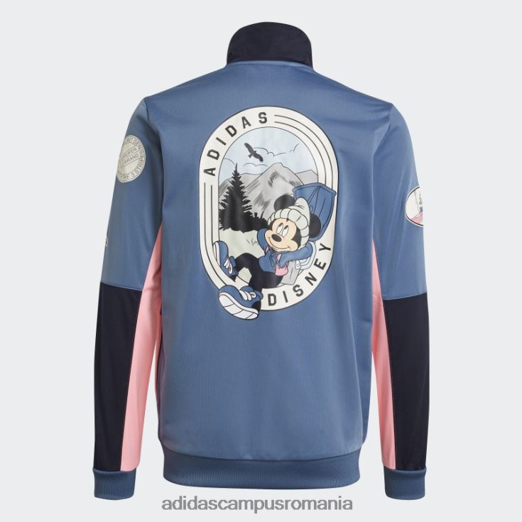 adidas campus romania jachetă albastră alterată Mickey și prietenii lui Disney copii albastru alterat/roz fascicul/cerneală J266N23815