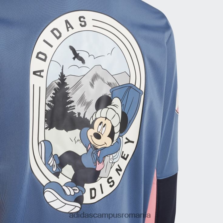 adidas campus romania jachetă albastră alterată Mickey și prietenii lui Disney copii albastru alterat/roz fascicul/cerneală J266N23815
