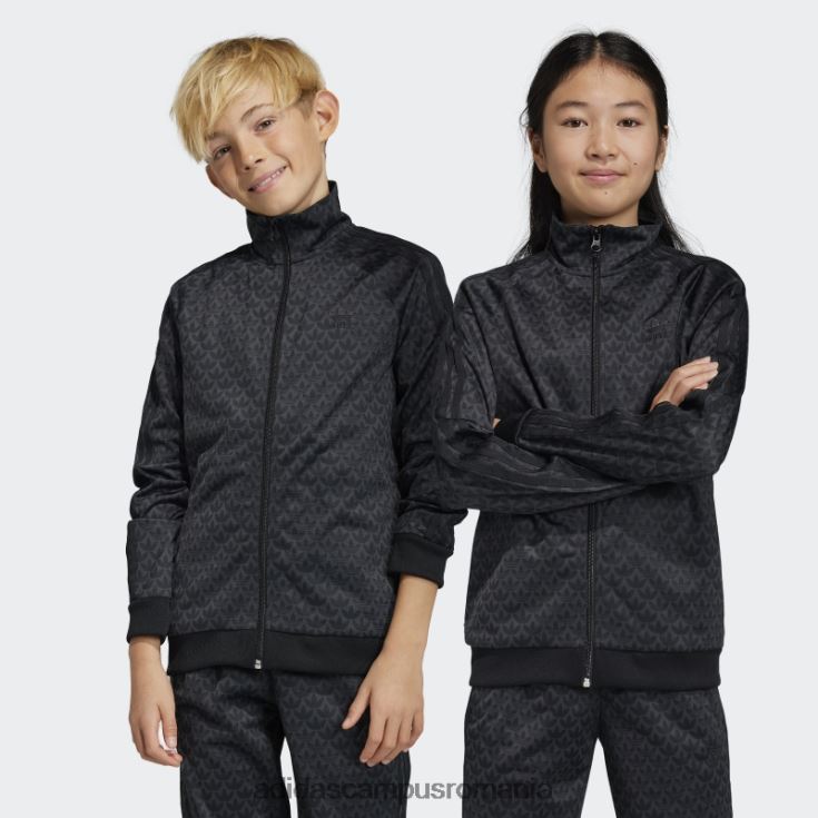 adidas campus romania jachetă de sport monogram carbon adidas copii carbon/negru J266N211760