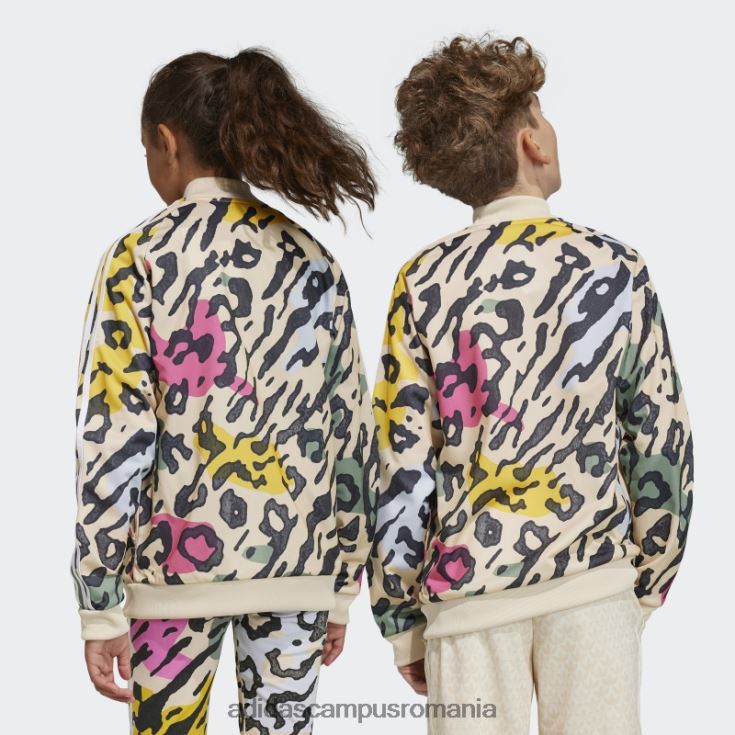 adidas campus romania jachetă de sport sst animal print nisip adidas copii nisip/multicolor J266N211826