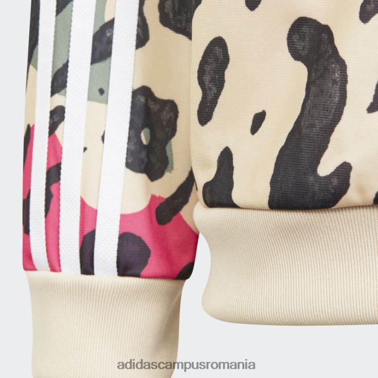 adidas campus romania jachetă de sport sst animal print nisip adidas copii nisip/multicolor J266N211826