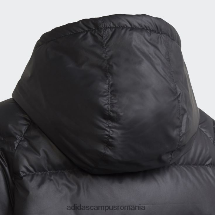 adidas campus romania jacheta adicolor puf alungita neagra copii alb negru J266N211923