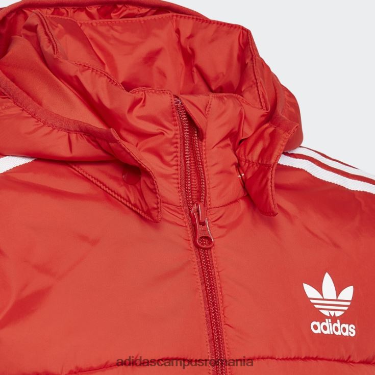 adidas campus romania jacheta adicolor rosie copii roșu J266N219081