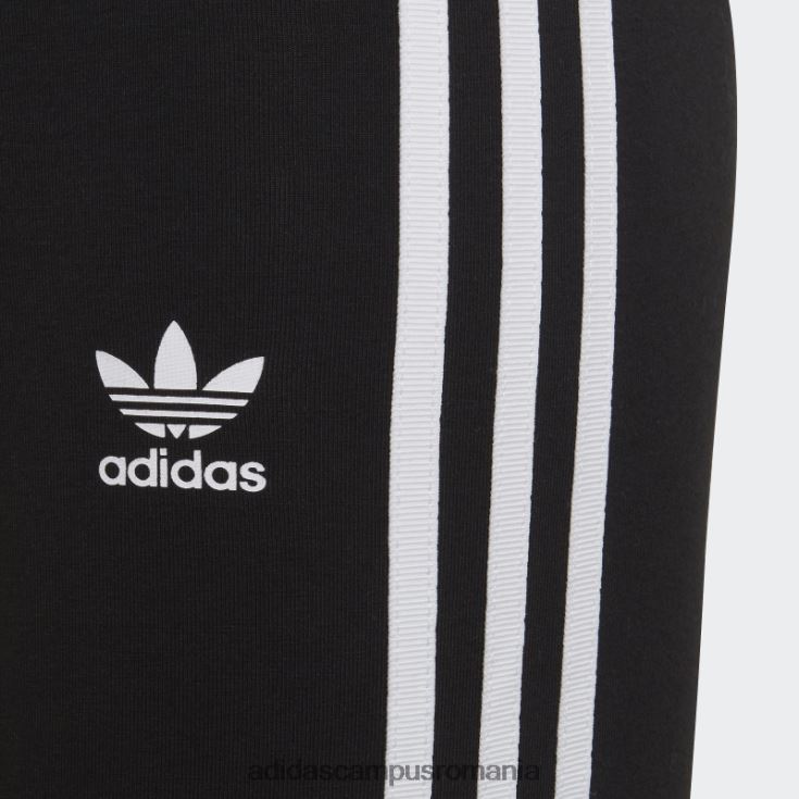 adidas campus romania jambiere adicolor albe copii alb negru J266N219121