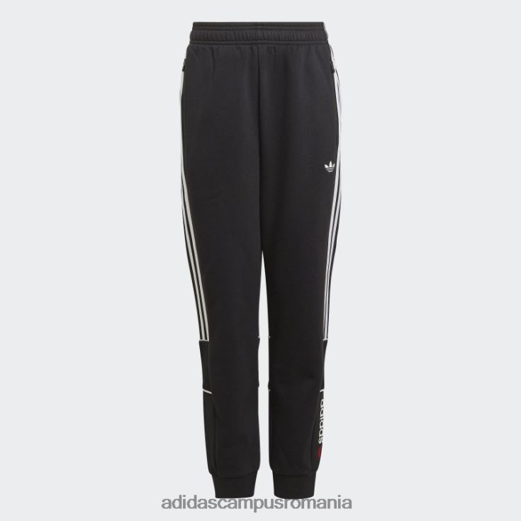 adidas campus romania joggeri negri copii negru J266N218881