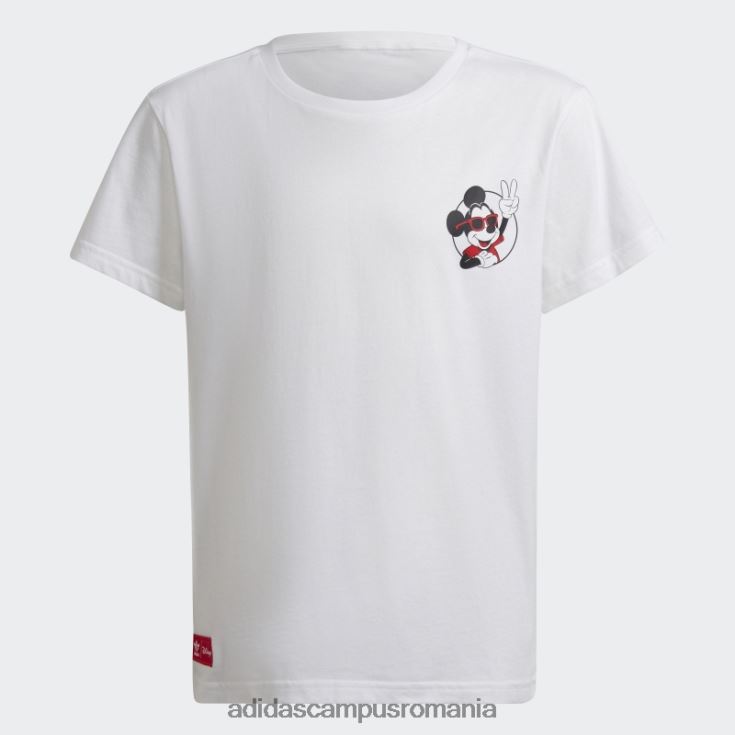 adidas campus romania modă tricouri alb Disney Mickey și prietenii copii alb J266N218845