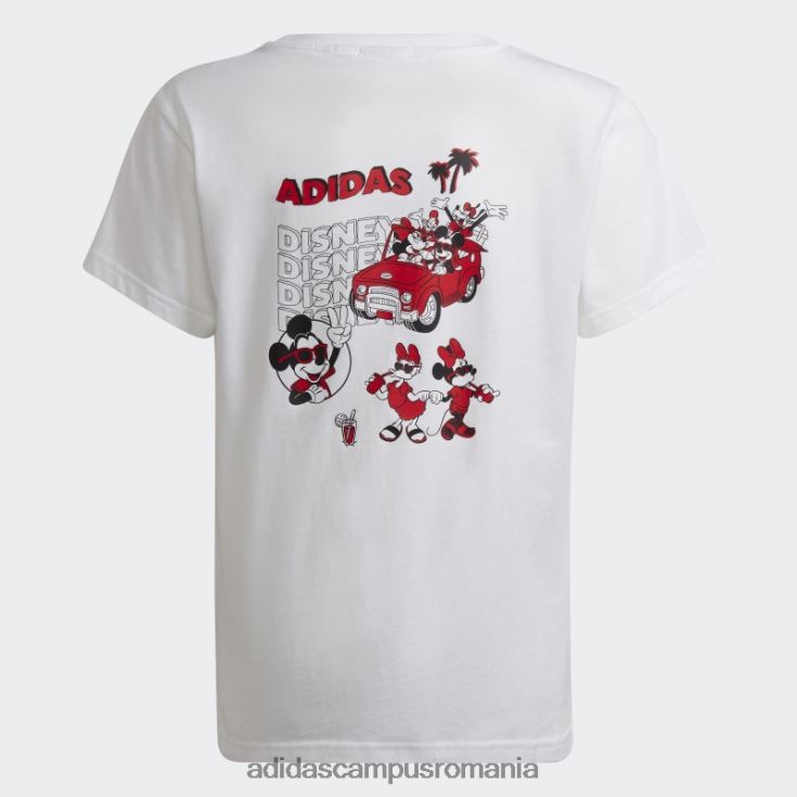 adidas campus romania modă tricouri alb Disney Mickey și prietenii copii alb J266N218845