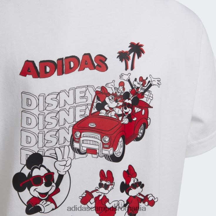 adidas campus romania modă tricouri alb Disney Mickey și prietenii copii alb J266N218845