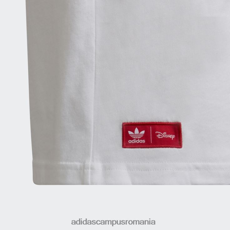 adidas campus romania modă tricouri alb Disney Mickey și prietenii copii alb J266N218845