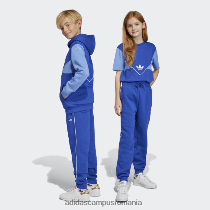 adidas campus romania pantaloni adicolor albastri copii albastru J266N211666