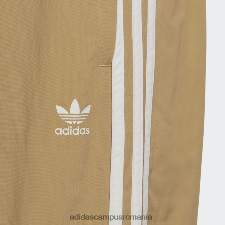 adidas campus romania pantaloni adidas țesuți în tonuri de bej copii ton bej/mov/alb J266N212171