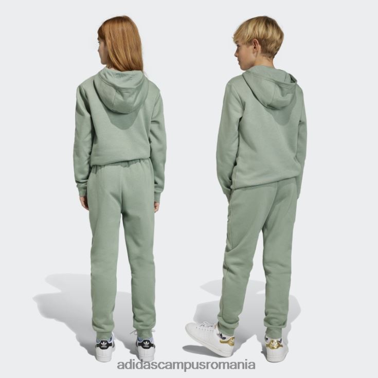 adidas campus romania pantaloni de jogging adicolor verde argintiu copii verde argintiu J266N218341