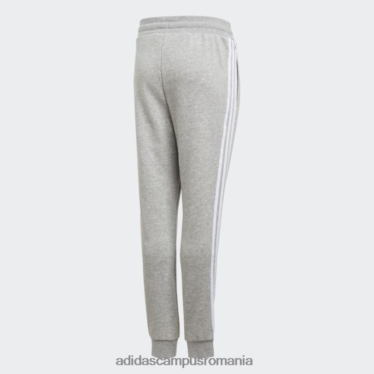 adidas campus romania pantaloni de jogging gri mediu cu 3 dungi copii gri mediu/alb J266N218359