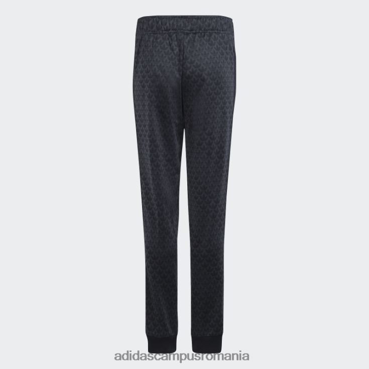 adidas campus romania pantaloni de sport cu imprimeu monogramă carbon copii carbon/negru J266N211696