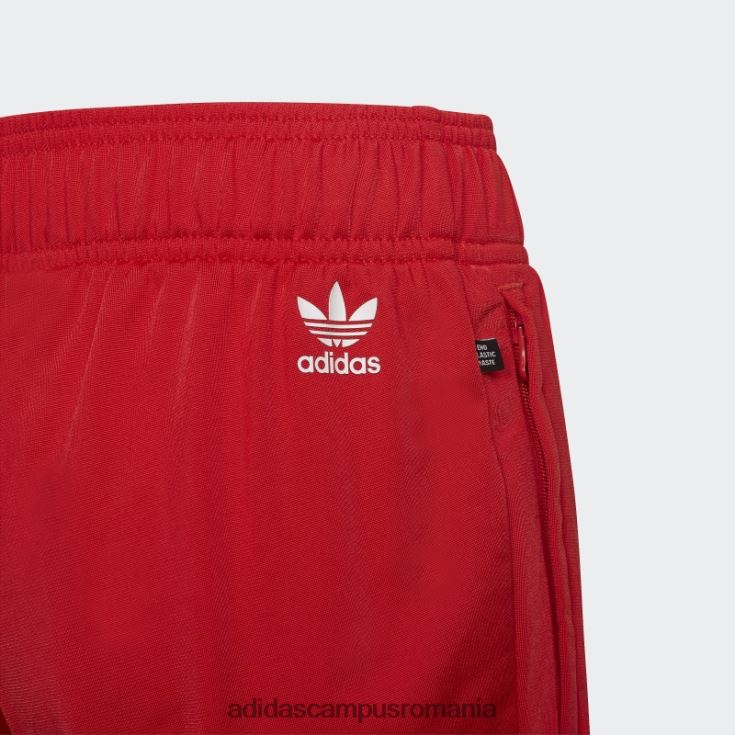 adidas campus romania pantaloni de trening adicolor rosii copii roșu J266N218949
