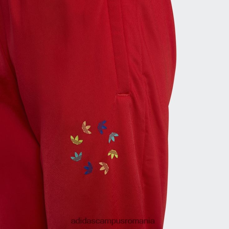 adidas campus romania pantaloni de trening adicolor rosii copii roșu J266N218949