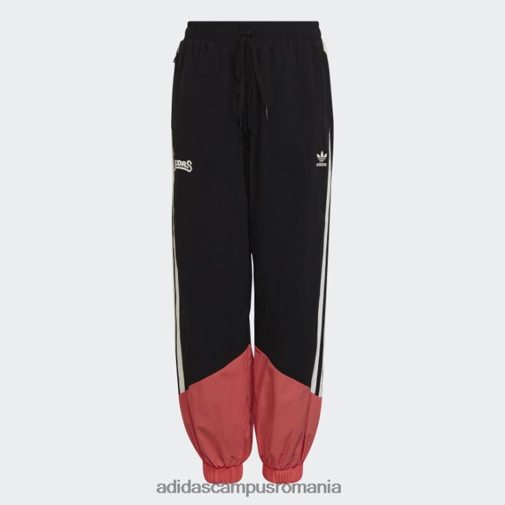 adidas campus romania pantaloni de trening țesut negru copii negru/turbo/alb J266N219274