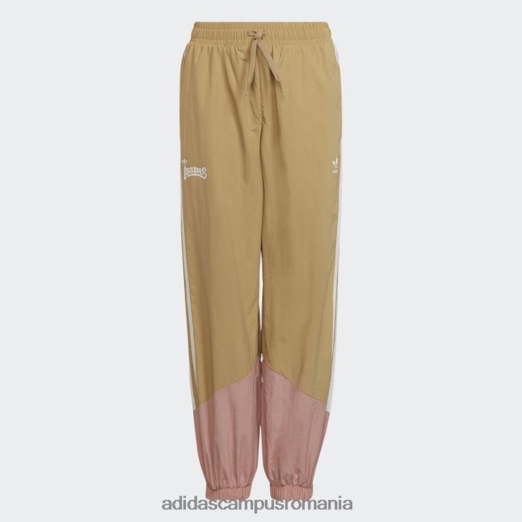 adidas campus romania pantaloni de trening țesute ton bej adidas copii ton bej/mov/alb J266N219254