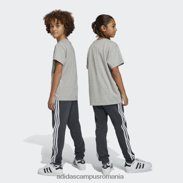 adidas campus romania pantaloni din carbon cu 3 dungi copii carbon J266N211789