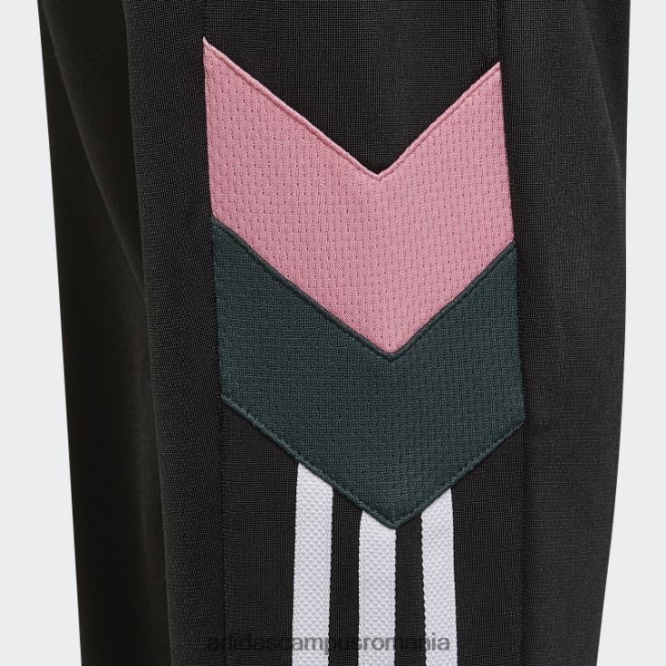 adidas campus romania pantaloni negri pentru trening copii negru/verde mineral/roz J266N218917