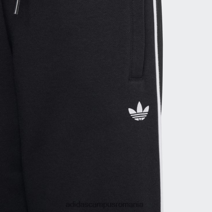 adidas campus romania pantaloni scurți adicolor negri copii negru J266N218581