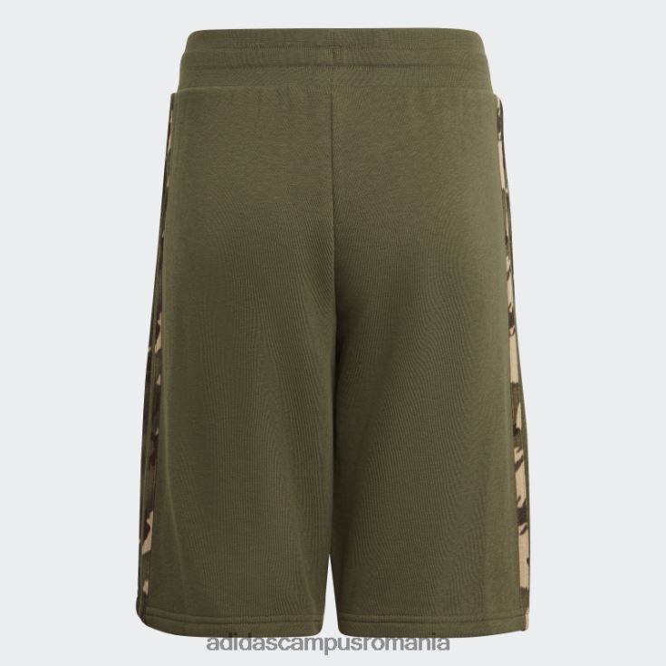 adidas campus romania pantaloni scurți camo olive copii măsline J266N211827