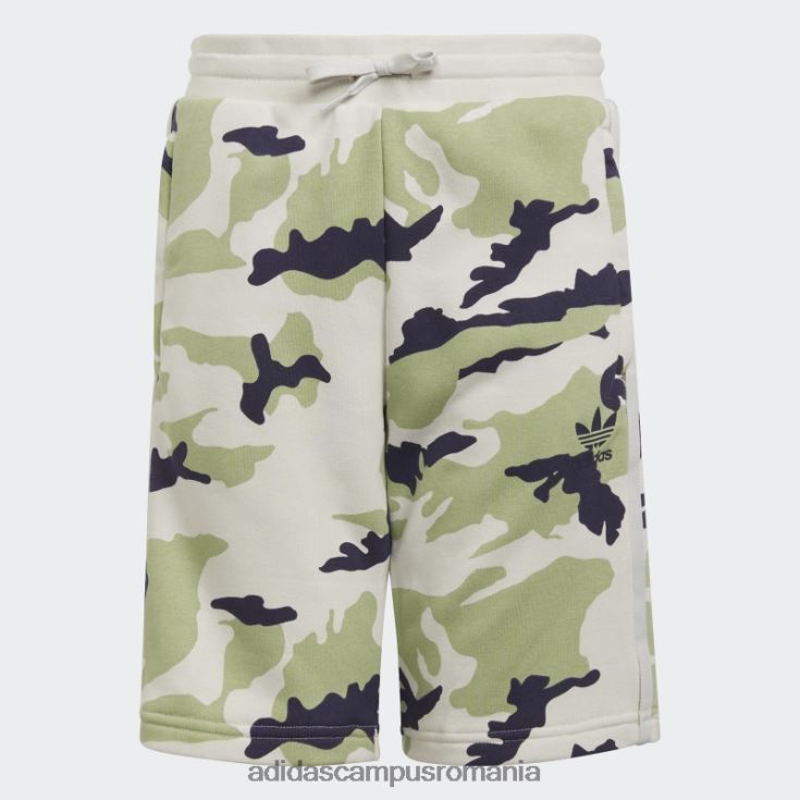 adidas campus romania pantaloni scurți camo orbit gri adidas copii orbita gri/lime/marine J266N211997