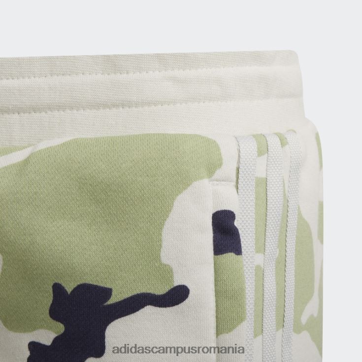 adidas campus romania pantaloni scurți camo orbit gri adidas copii orbita gri/lime/marine J266N211997
